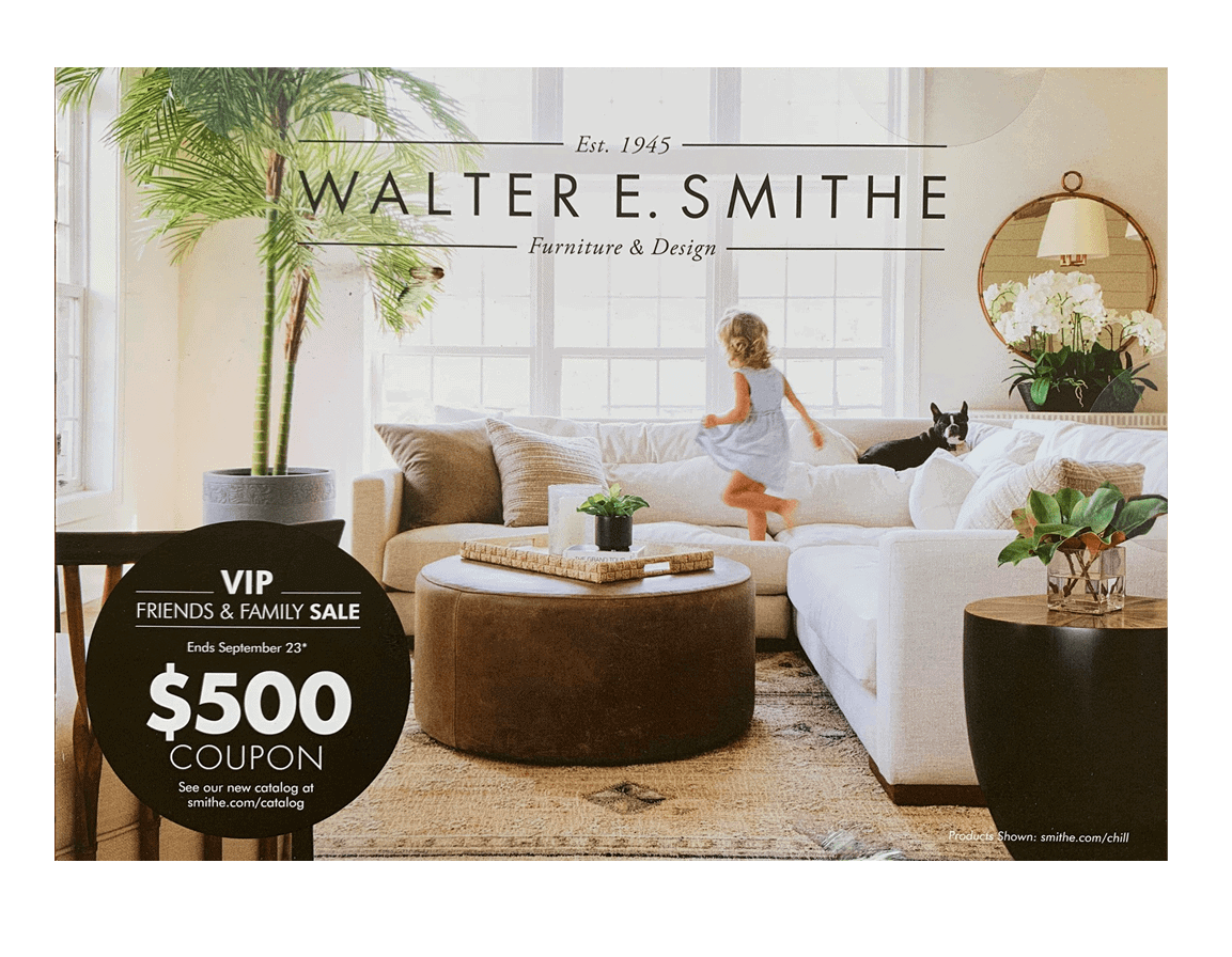 Walter E. Smith direct mail design front