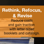 Marketing booklets vs. direct mail catalogs