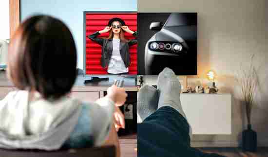 Streaming Side-by-Side Ads