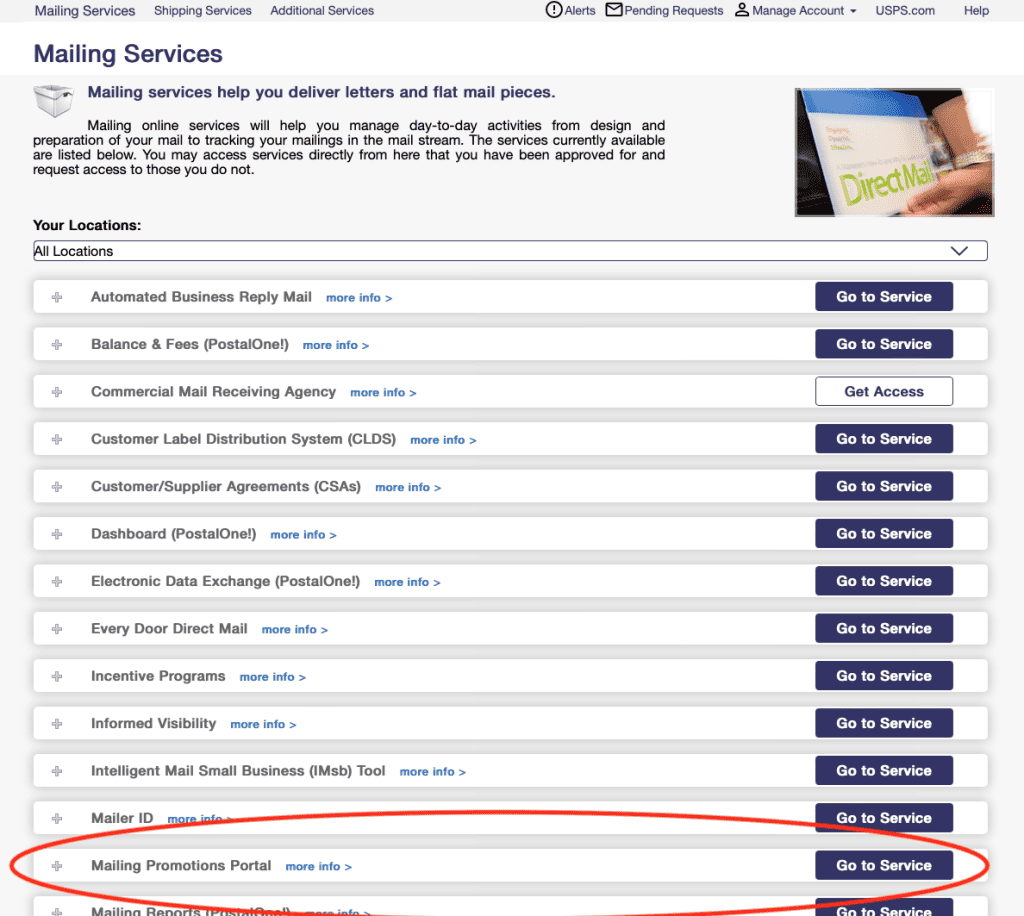 Choose Mailing Promotion