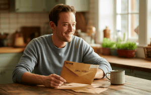 Envelope direct mail marketing with personalized letter for effective engagement.